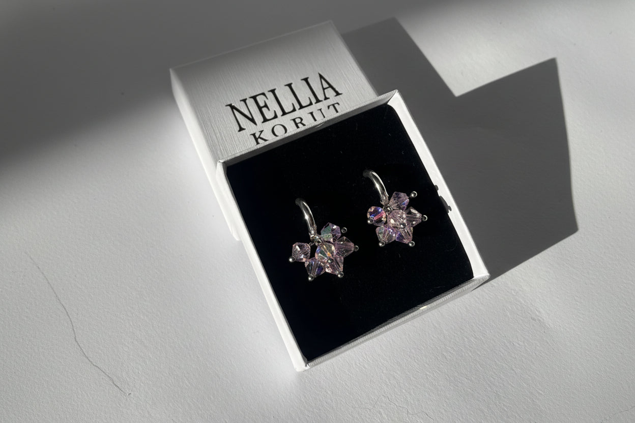 Aurora- Kristalli korvakorut