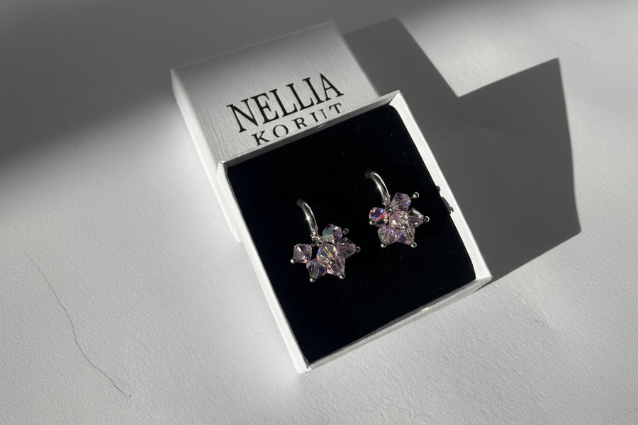 Aurora- Kristalli korvakorut