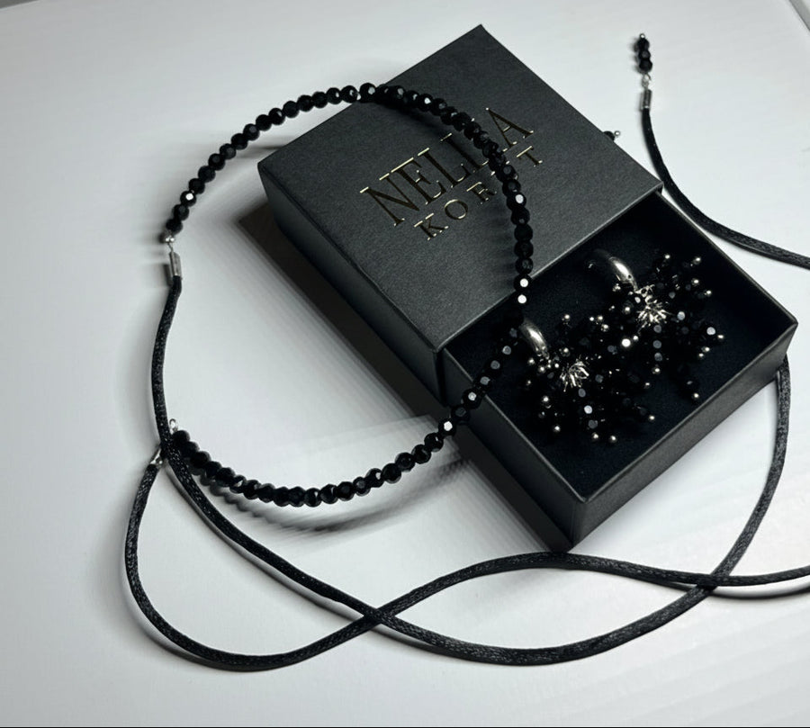 All eyes on me- Jewellery Set Silver